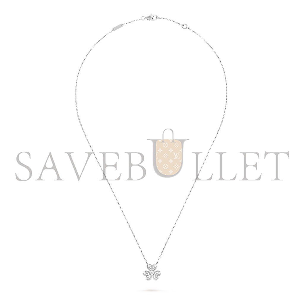 VAN CLEEF ARPELS FRIVOLE PENDANT, MINI MODEL VCARP3W300